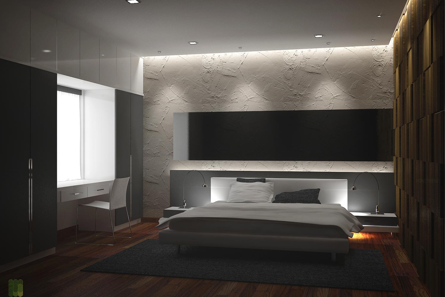 modern bedroom interior design hyderabad