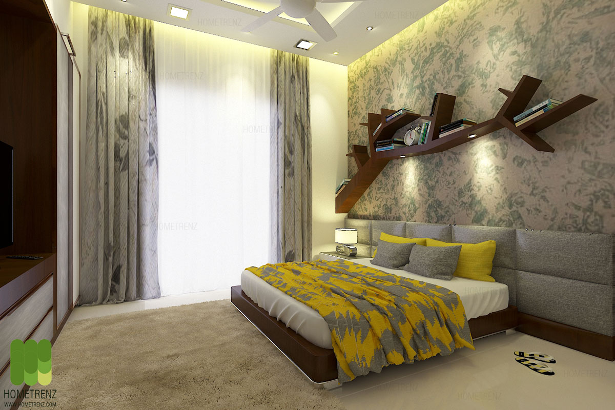 bedroom interior designs and decoration in hyderabad - hometrenz designers