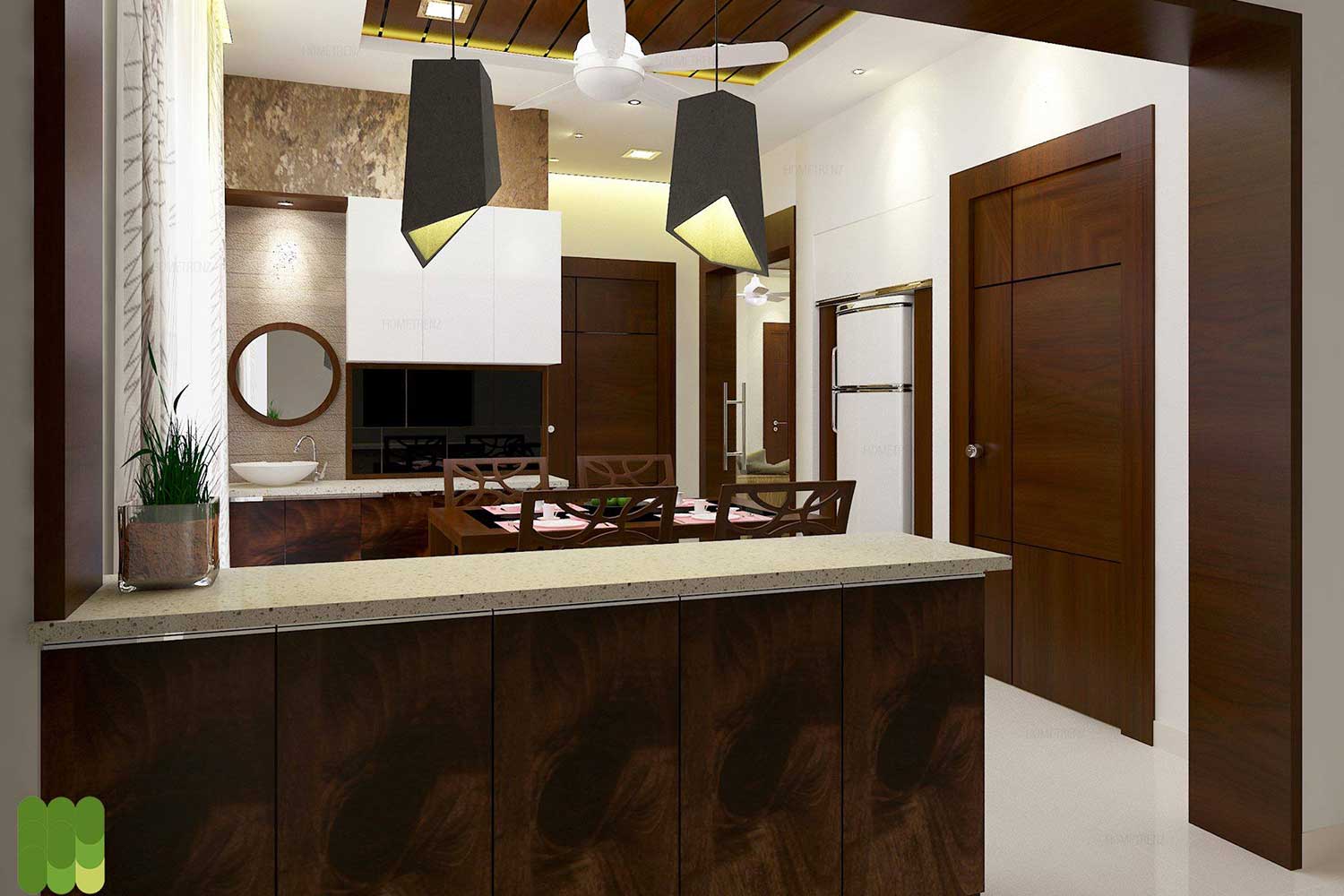 kitchen interior designs and decoration in hyderabad - hometrenz designers