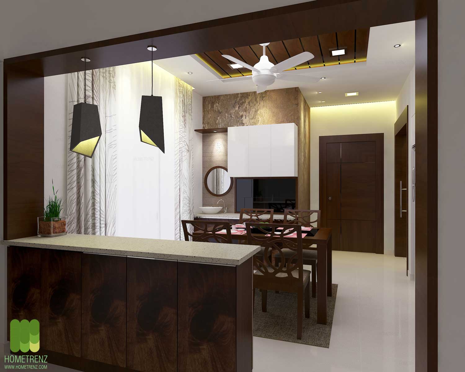 kitchen interior designs and decoration in hyderabad - hometrenz designers